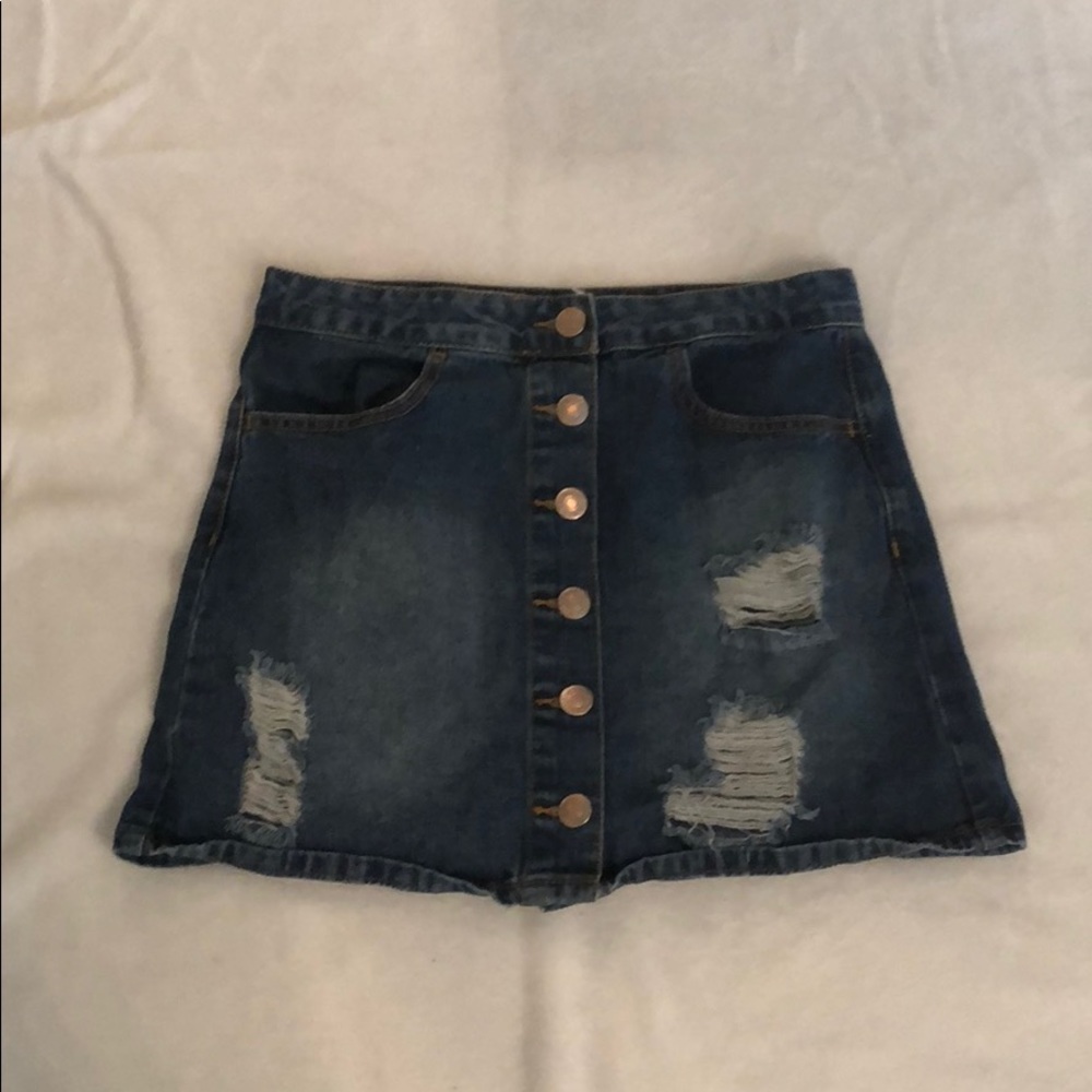 Jean skirt